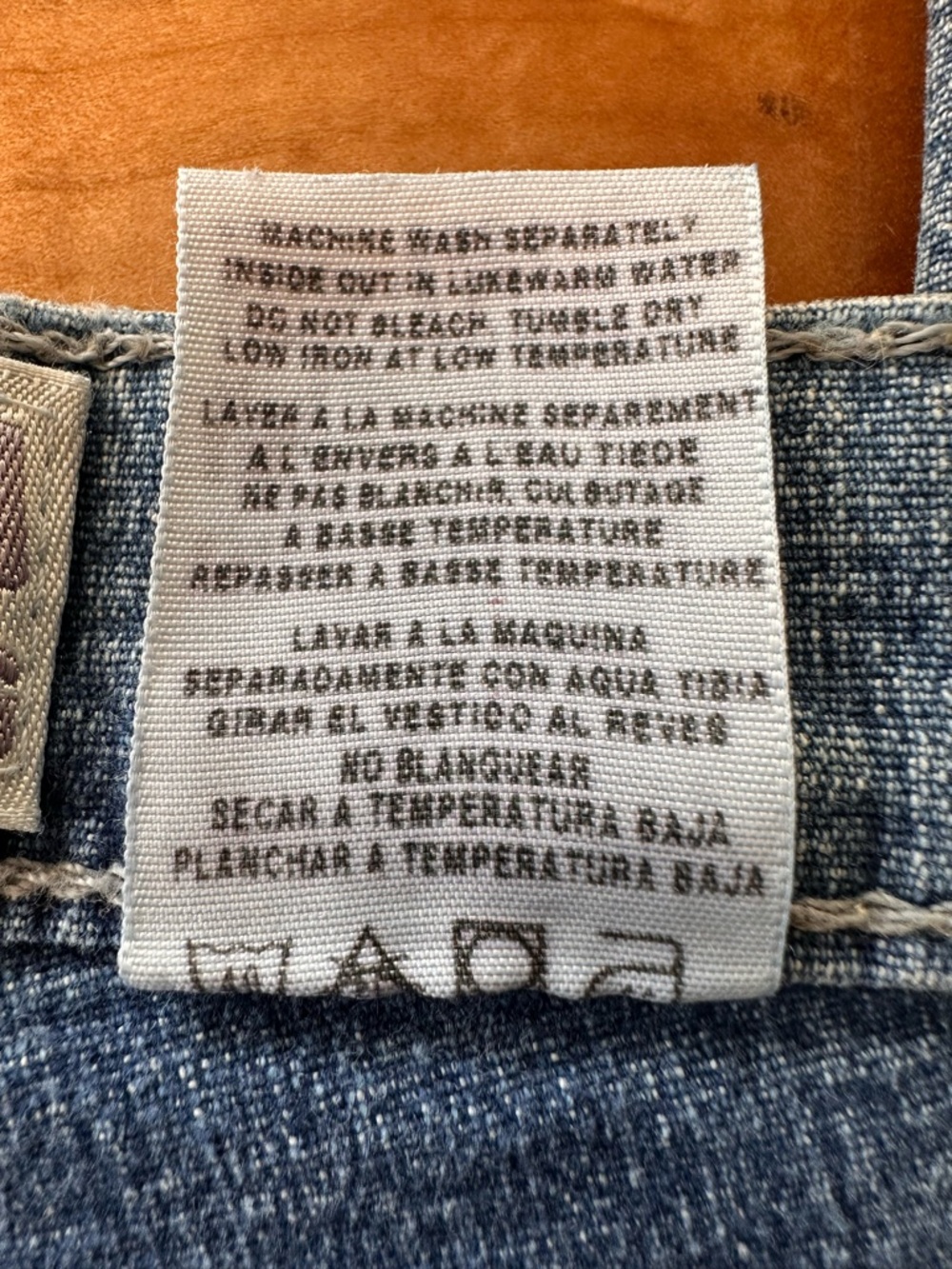 Vintage FDJ French Dressing Jeans Y2K Petite 27x29 (8P Straight Leg Denim Canada - Picture 5 of 15